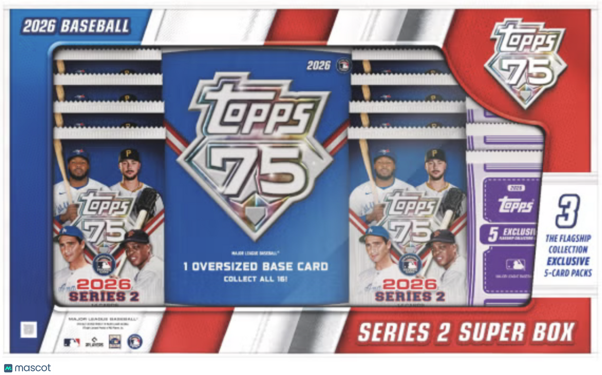 Topps 2026 Series 2 Baseball Trading Cards Super Box