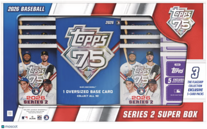 Topps 2026 Series 2 Baseball Trading Cards Super Box