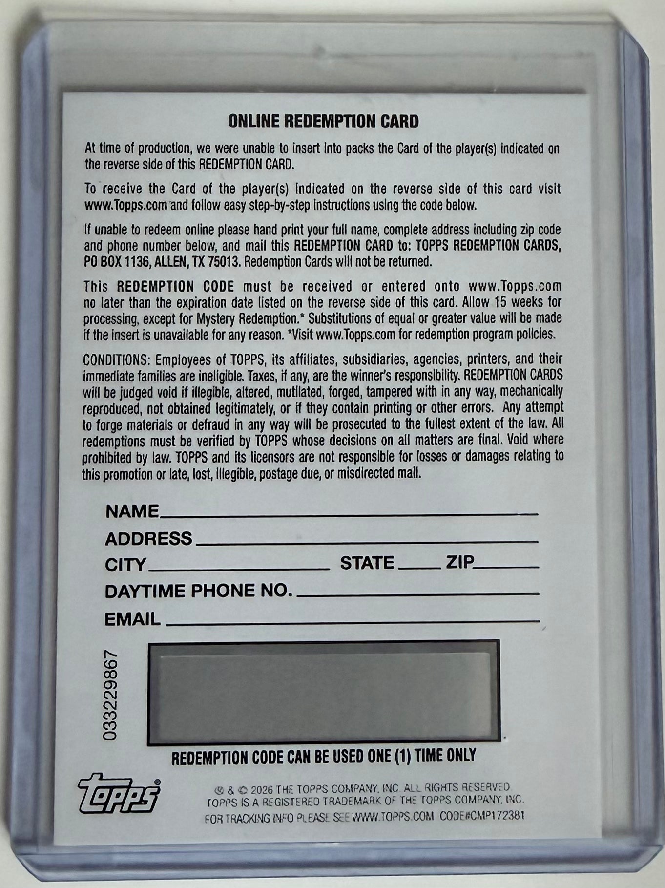 2026 Topps Chrome Update Dylan Harper 1980 81 Orange Auto /25 RC Redemption