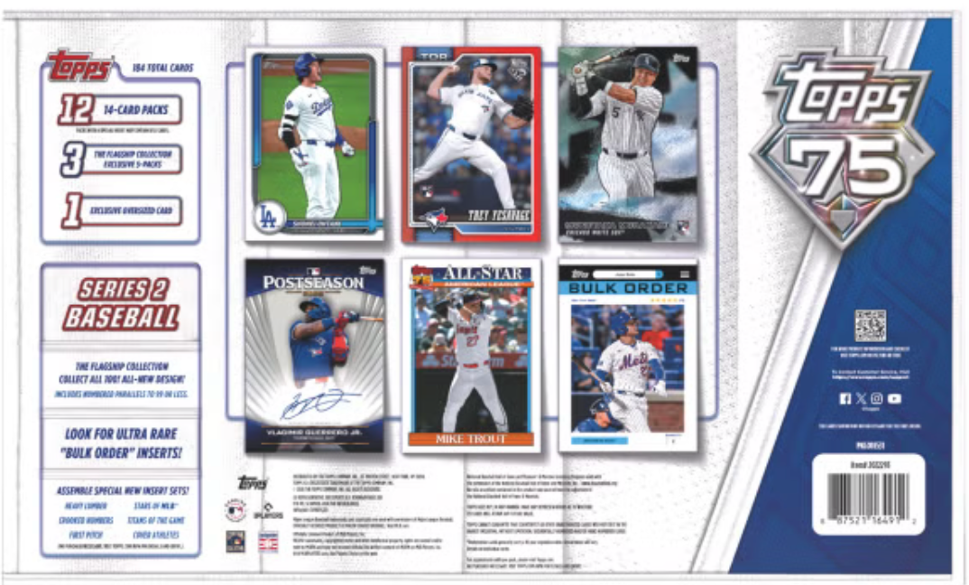 Topps 2026 Series 2 Baseball Trading Cards Super Box